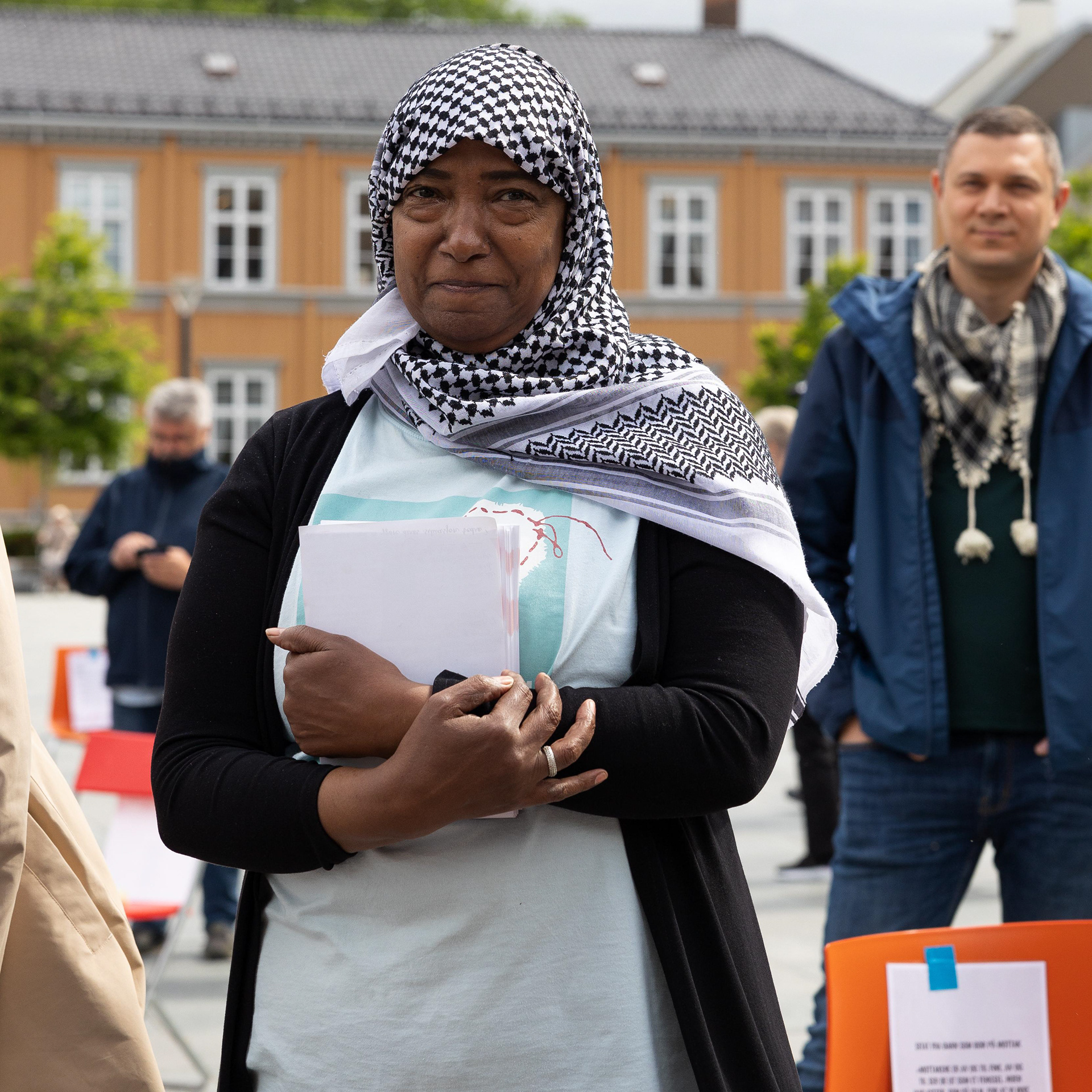Hayat på markering av Flyktningedagen