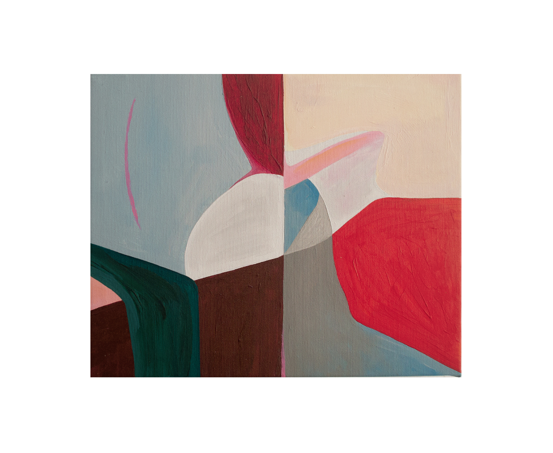 No Title, 2025. acrylic on canvas. 24,5 x 30 cm