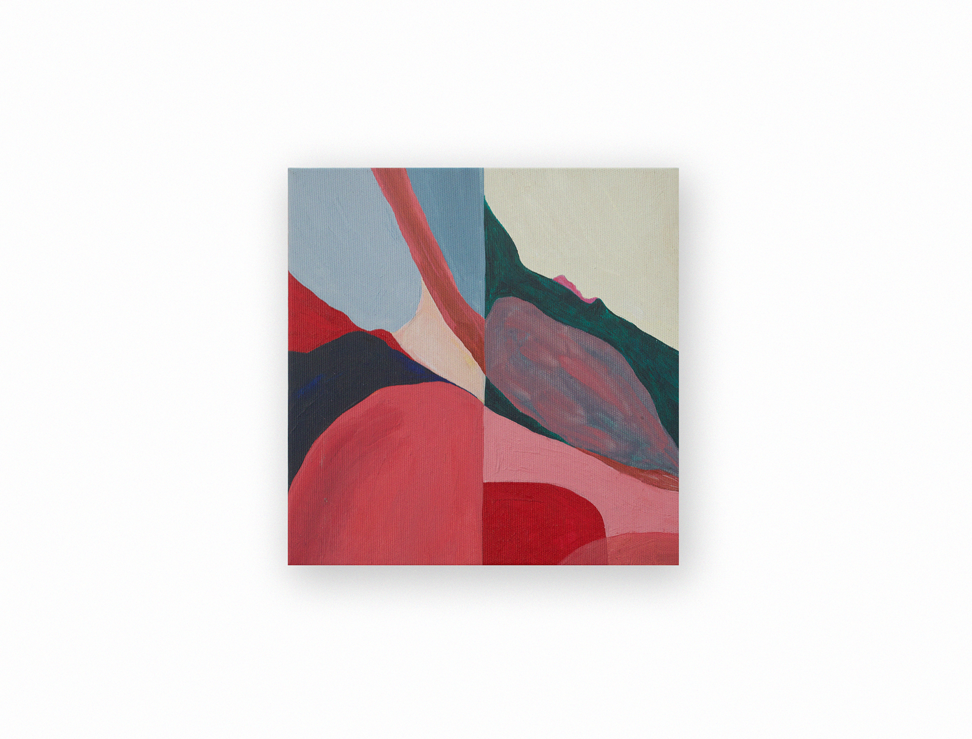 Paisagem III, 2025. acrylic on canvas. 20x20 cm 