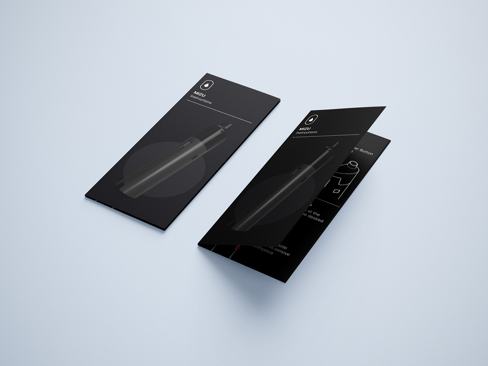 Dark version of the leaflet