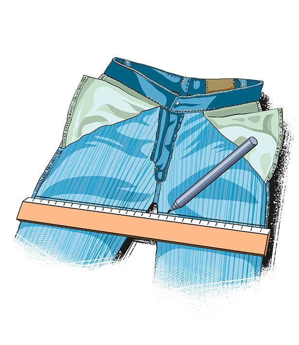 Anleitung Jeanstasche