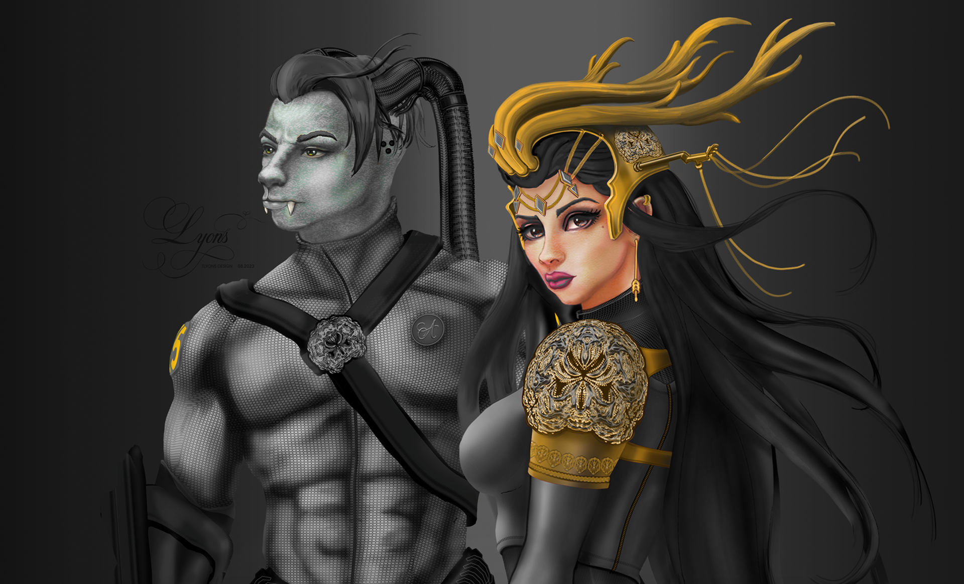 Male and Female August Characters 2023