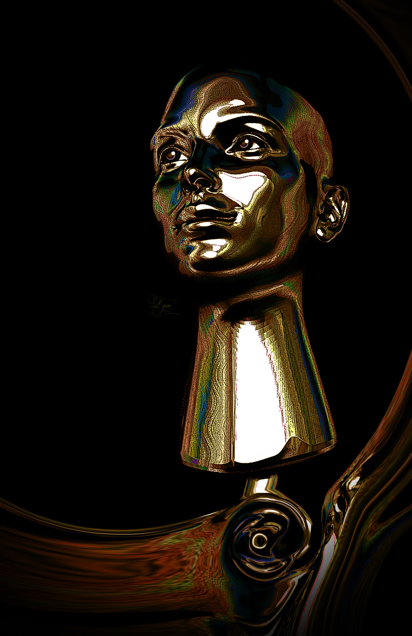 "Golden Portrait Series Customization Station" 02.2024