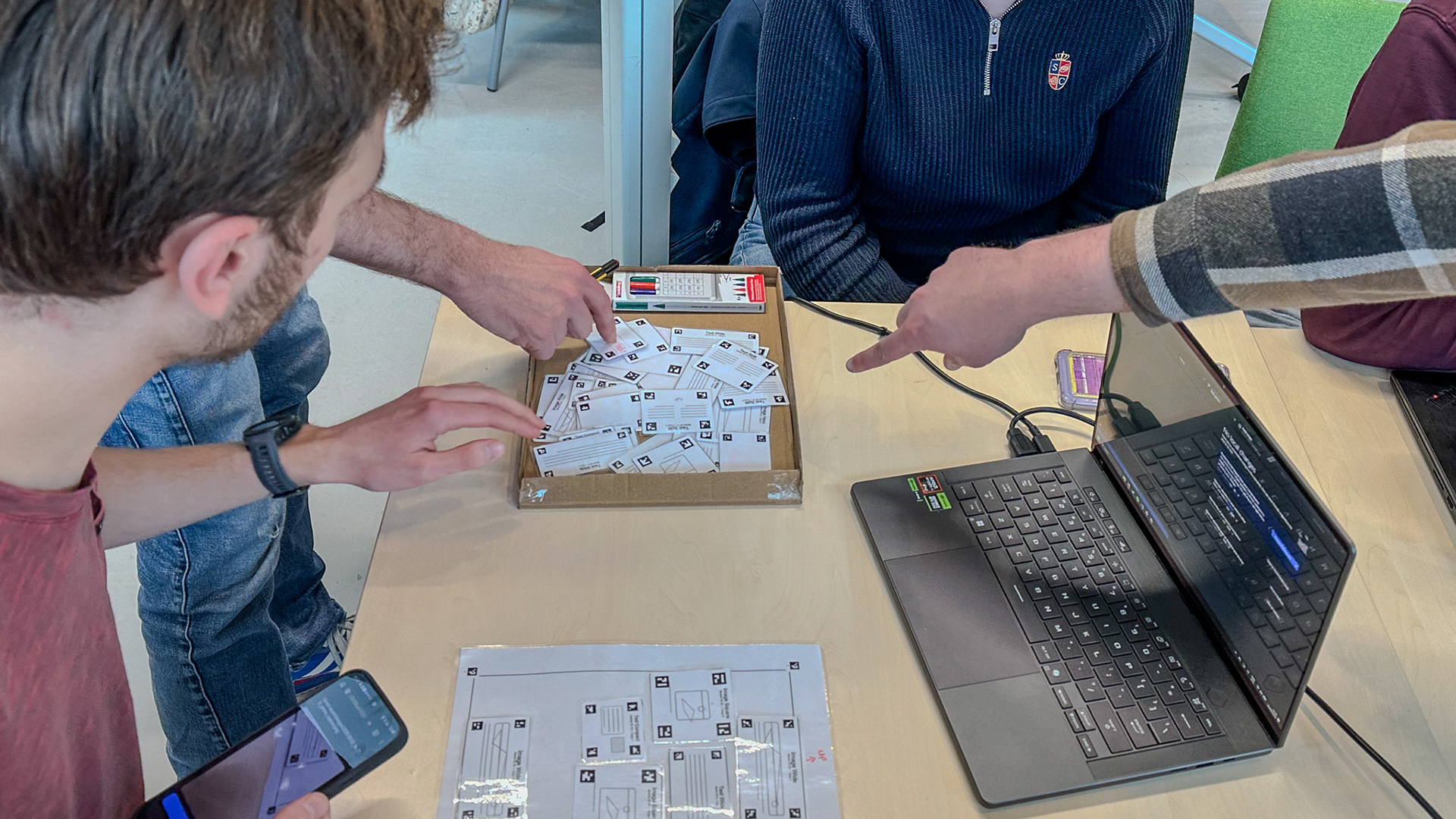 Figure 4. Mr Dertien using our product (4/10).
