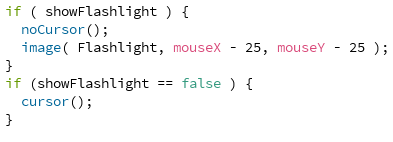 Code flashlight