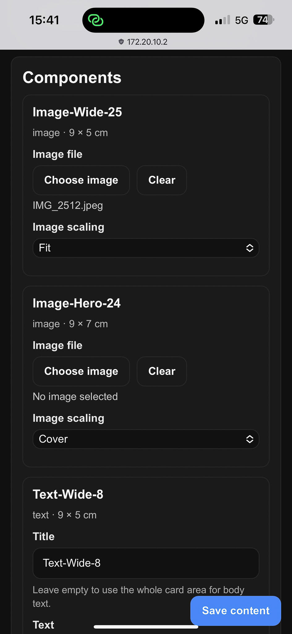 Figure 10. Phone view (4/7).
