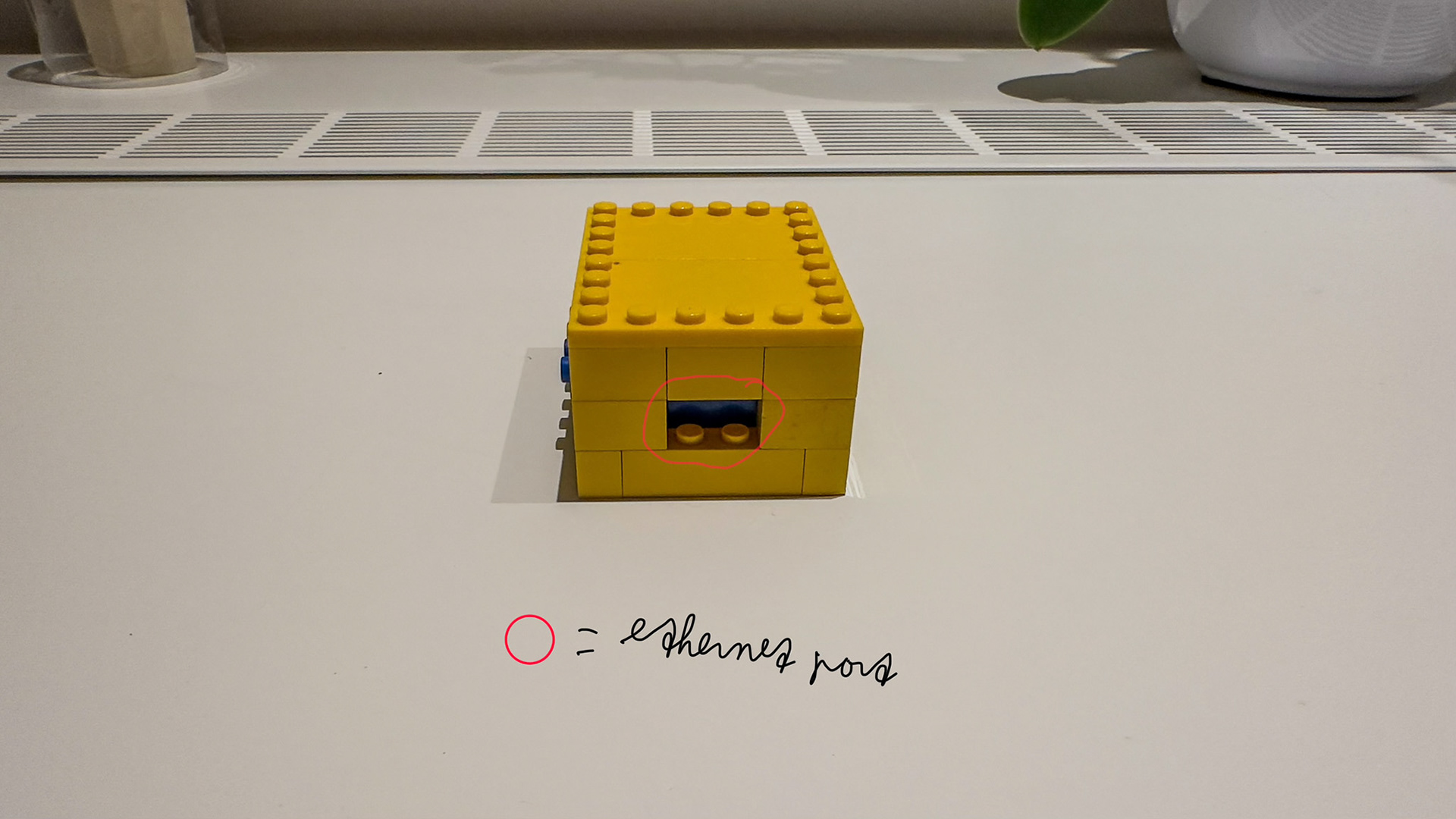 Figure 12. The ethernet module (front).