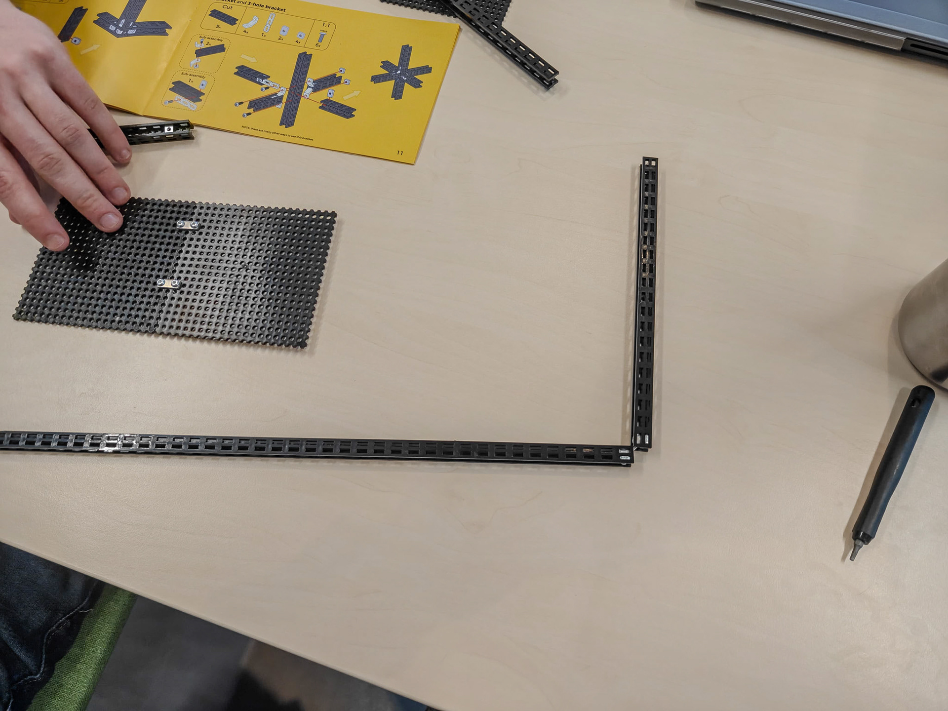 Figure 7. Tinkering with the Totem Maker Kit.
