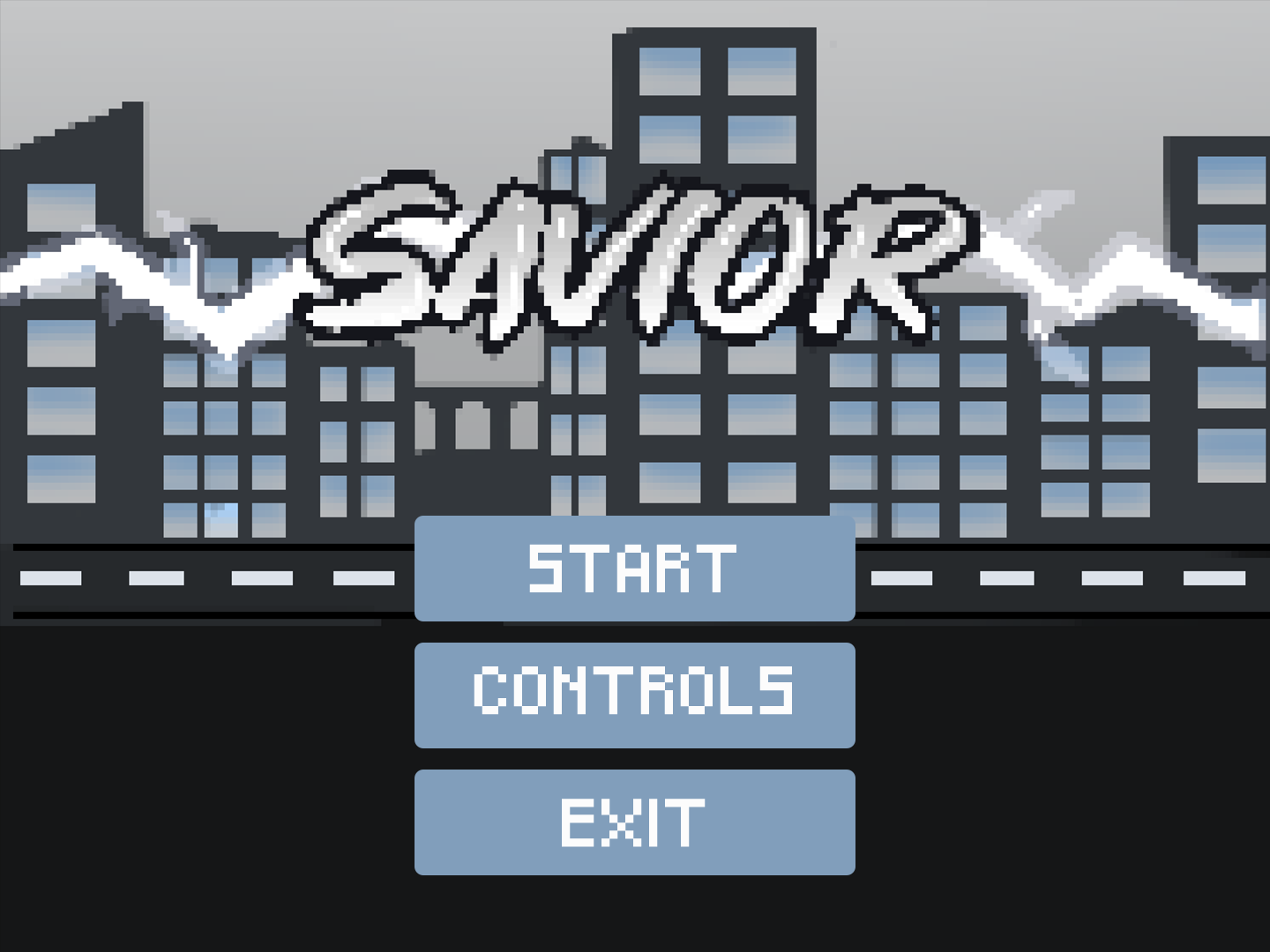 Starting screen of Savior