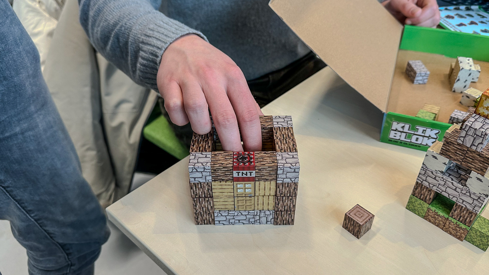 Figure 4. Close-up of the house.