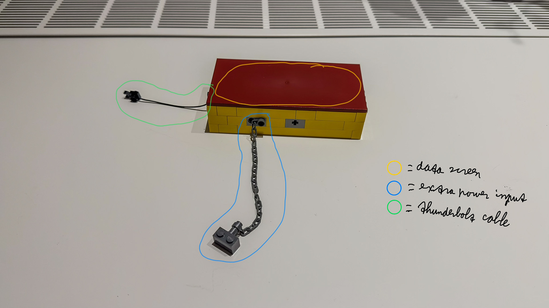 Figure 6. The base hub (back).