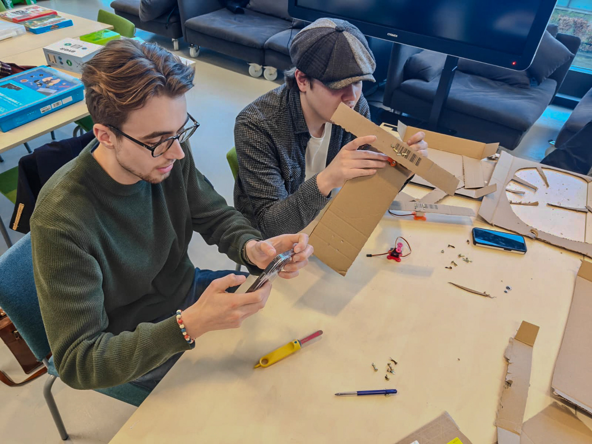 Figure 3. Finding inspiration for the leg positions.