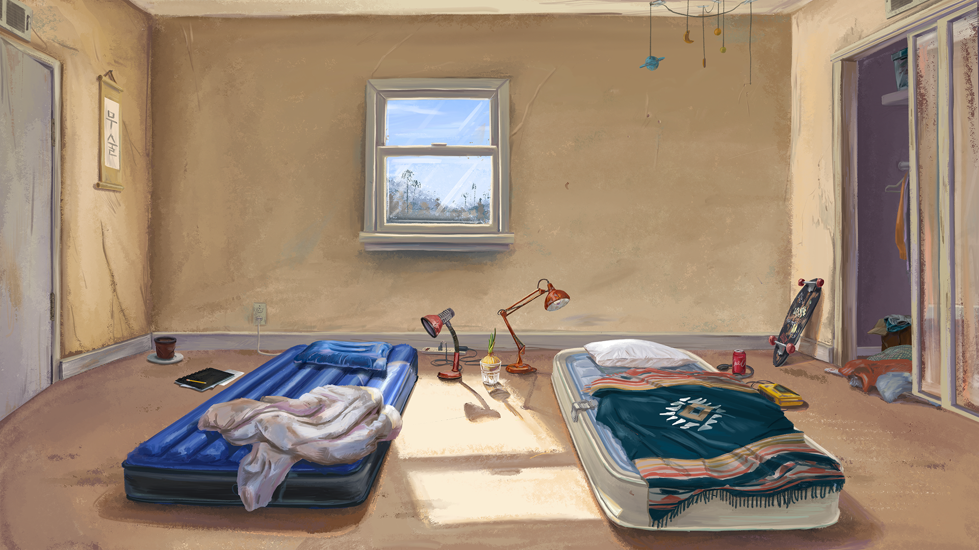 "Rip Off", Background Art by Gwen Gunyung Lee