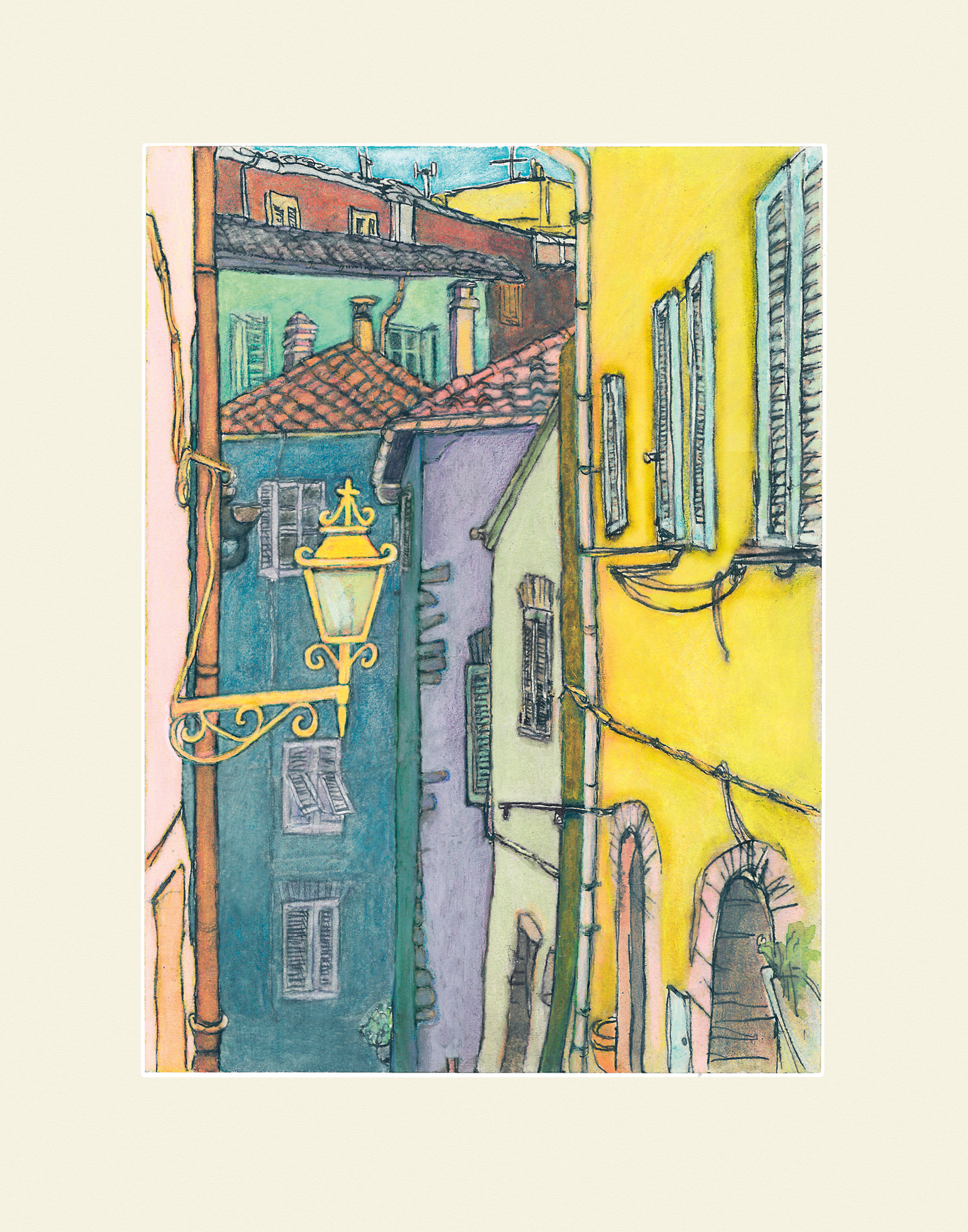 DERES EL ER BARE SJOVERE 3 · Nummereret kunsttryk · 35x27 cm · kr. 300,-