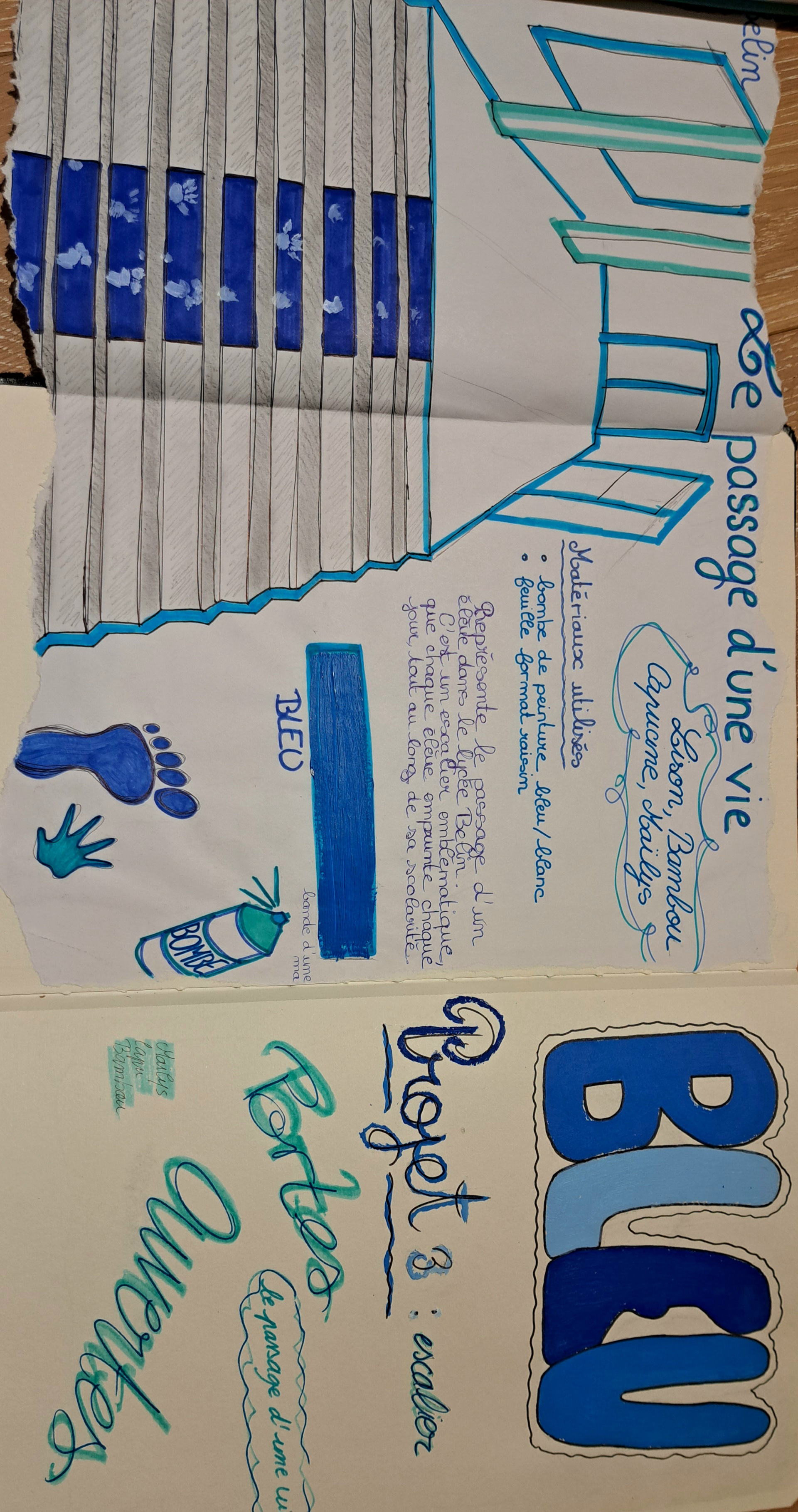 Projet lors des portes ouvertes de mon lycée