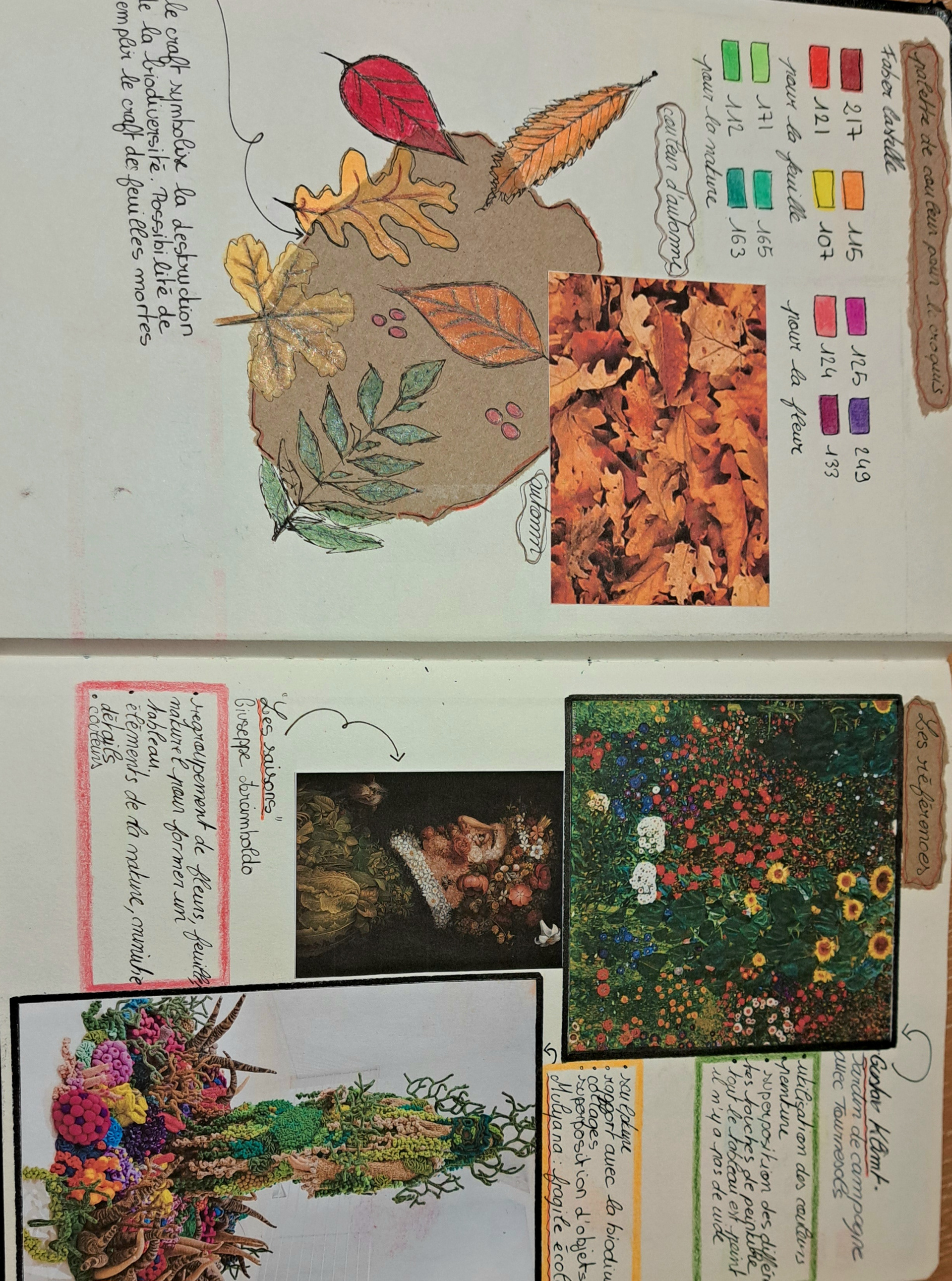 Croquis du projet "Hommage à la biodiversité"
