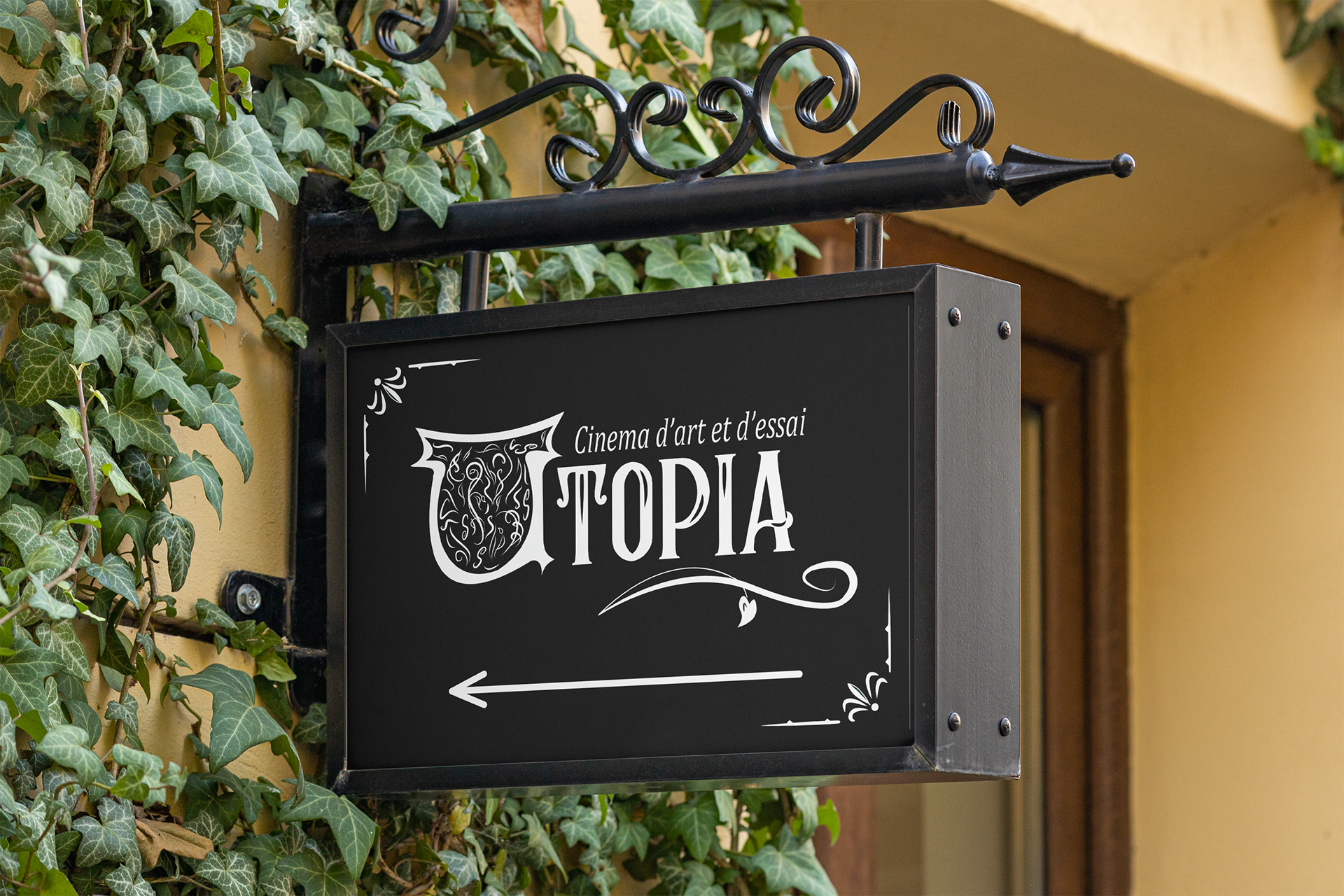 Mockup pancarte extérieur (entrée)