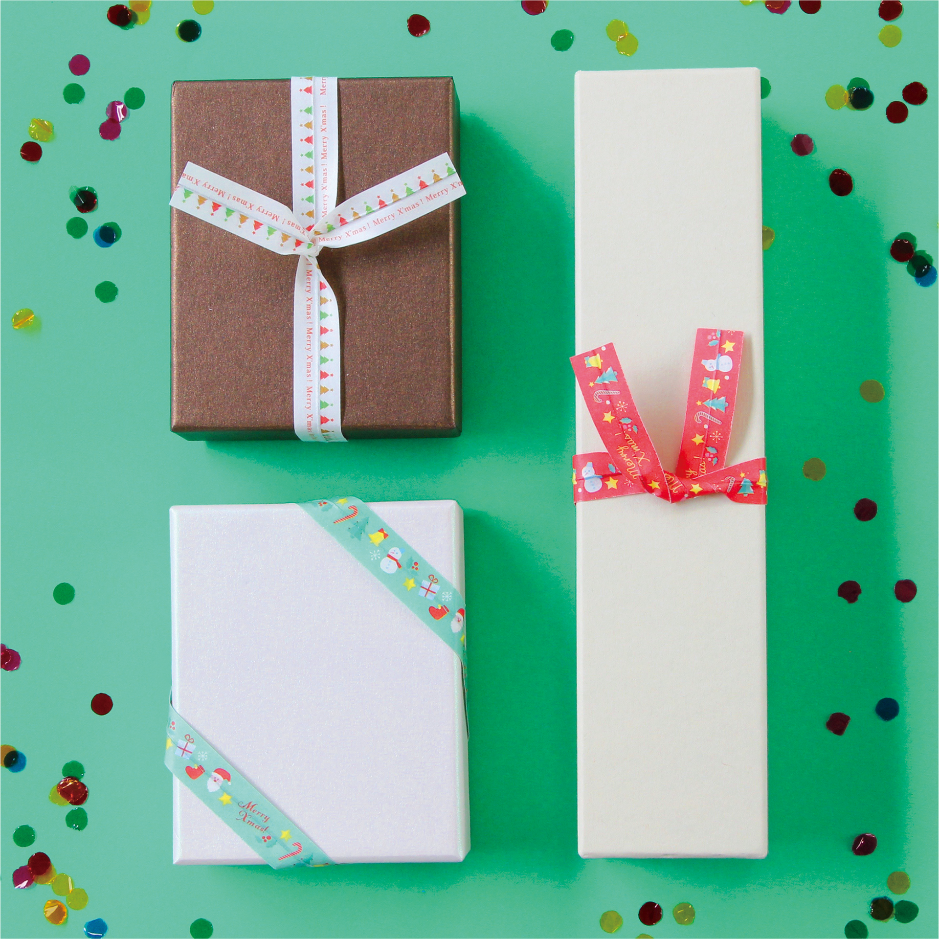 箱に巻くとかわいい！