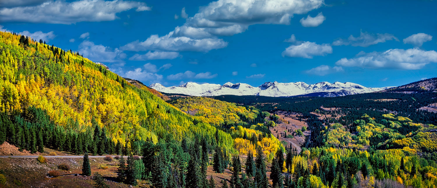 #1410 Autumn at the San Juan Skyway Scenic Byway in Southwestern Colorado