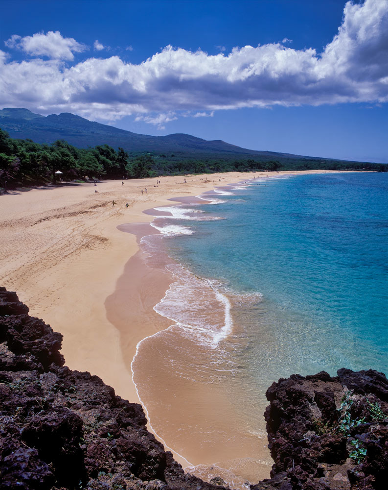 #2668 Oneloa Beach at Makena on the Island of Maui, Hawaii