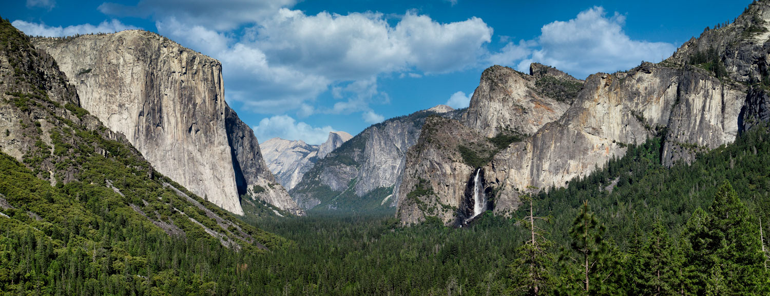 #1195 Yosemite National Park and Bridalveil Falls in California