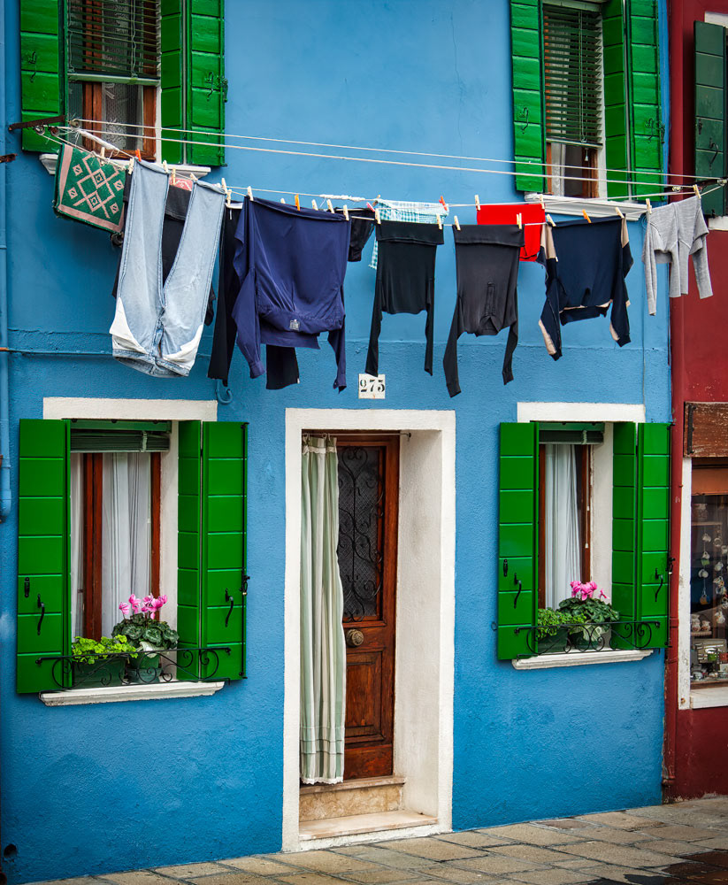 #2204 Colorful House on Burano Island near Venice