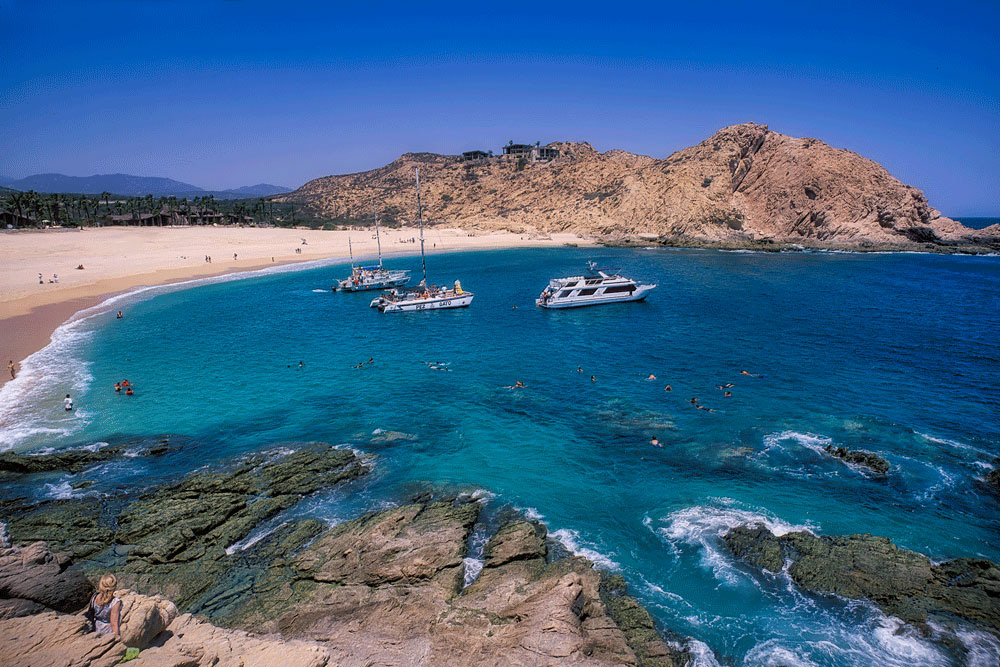 #4061 Snorkeling at Playa Santa Maria near Cabo San Lucas