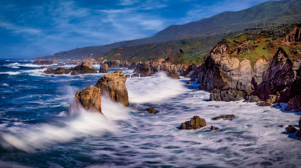 #1039 Rugged Coastline of Big Sur