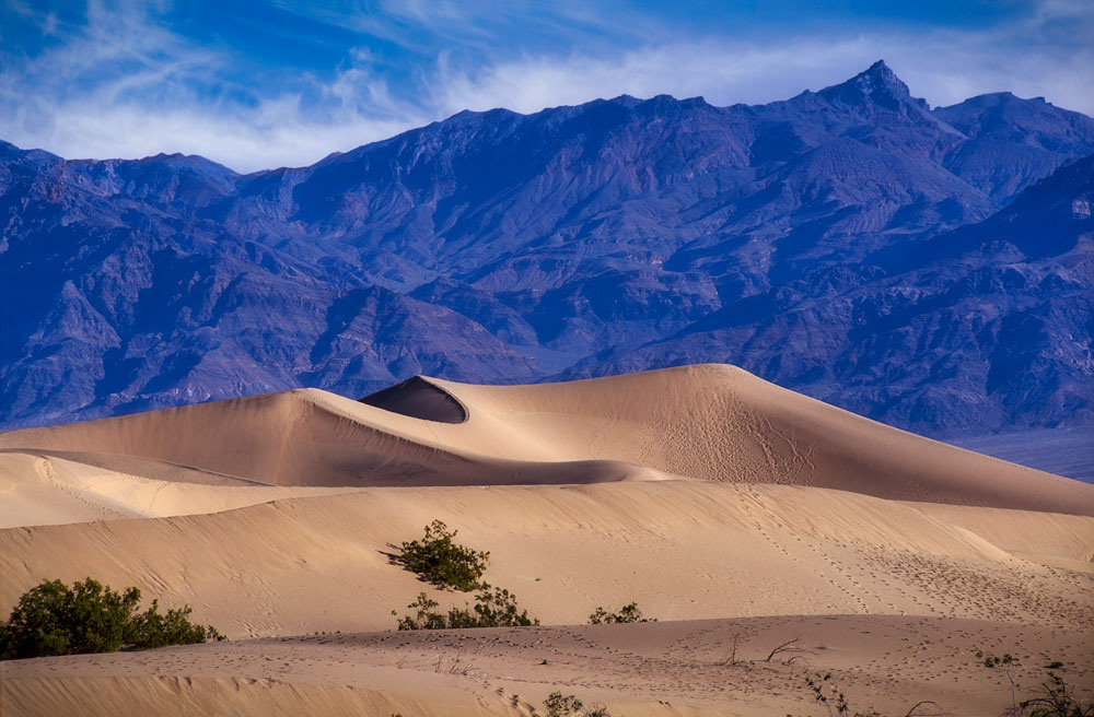 #1220 The Mesquite Flat Sand Dunes near Stovepipe Wells in Death Valley National Park