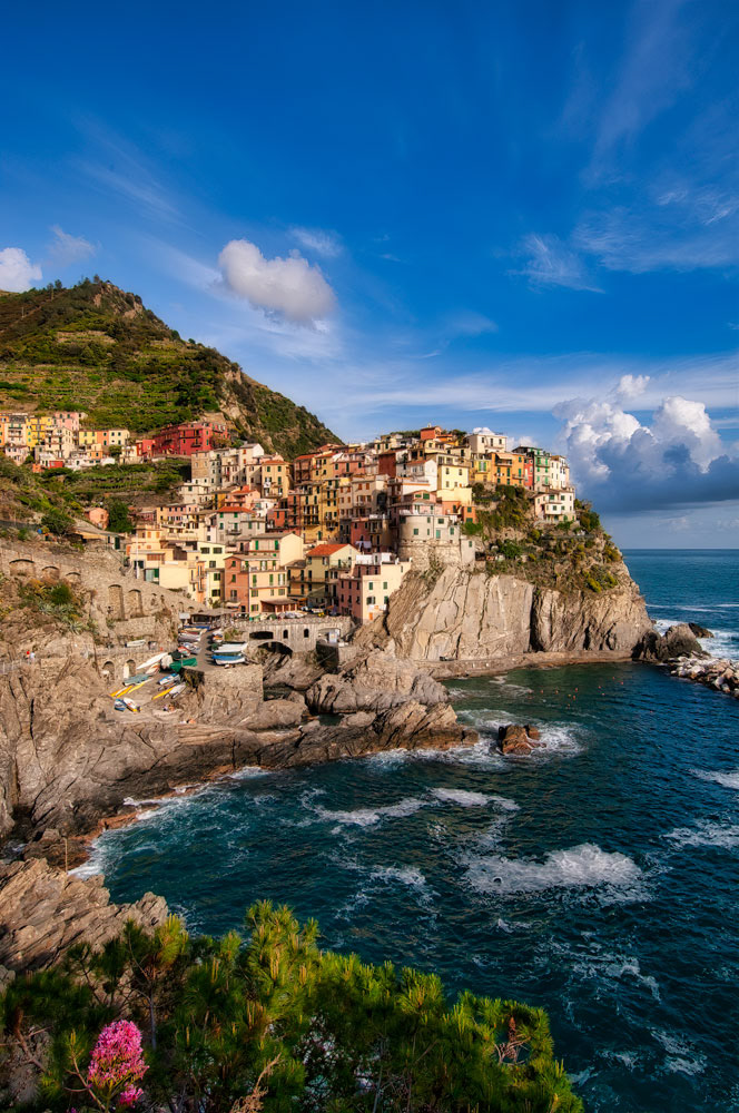 #2251 The Village of Manorola in the Cinque Terra Region