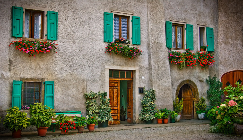 #4534A Dolomite Alps, Italy