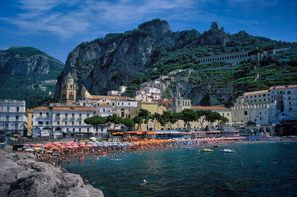 #2106 Town of Amalfi on the Amalfi Coast