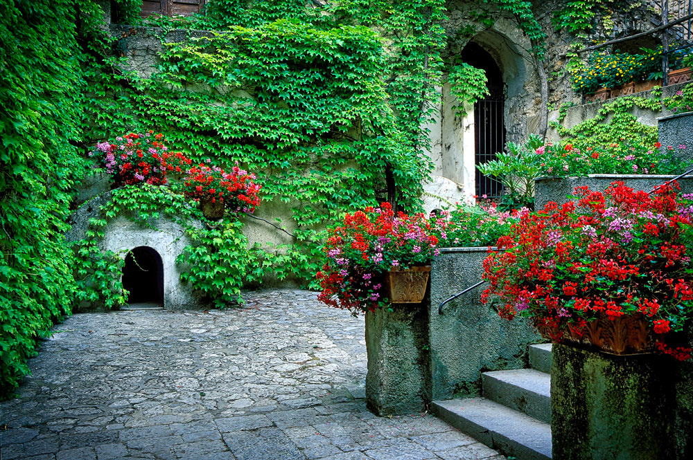 #2108 Garden in Ravello on the Amalfi Coast