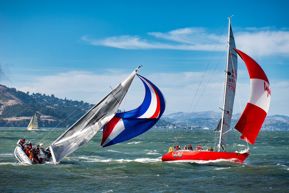 #4621 Yacht Racing on San Francisco Bay