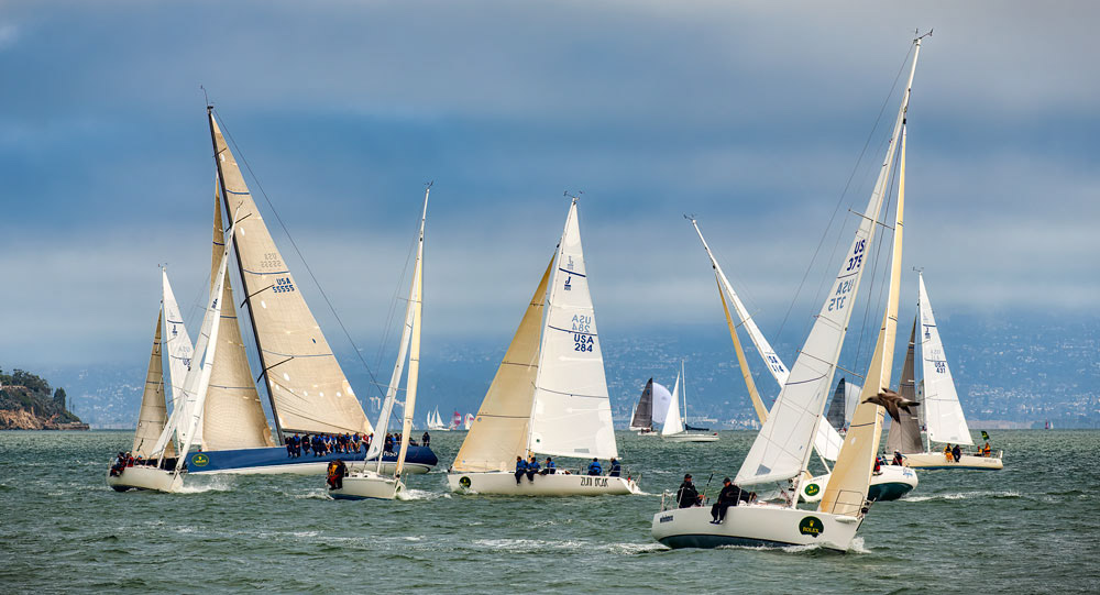 #4612 Yacht Racing on San Francisco Bay