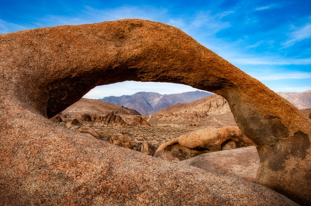 #1202 Arch at the Alabama Hills National Scenic Area in the Eastern Sierras