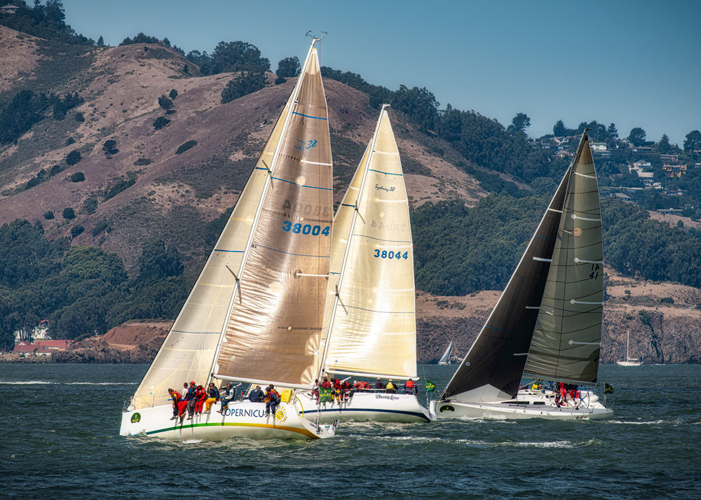 #4617 Yacht Racing on the San Francisco Bay