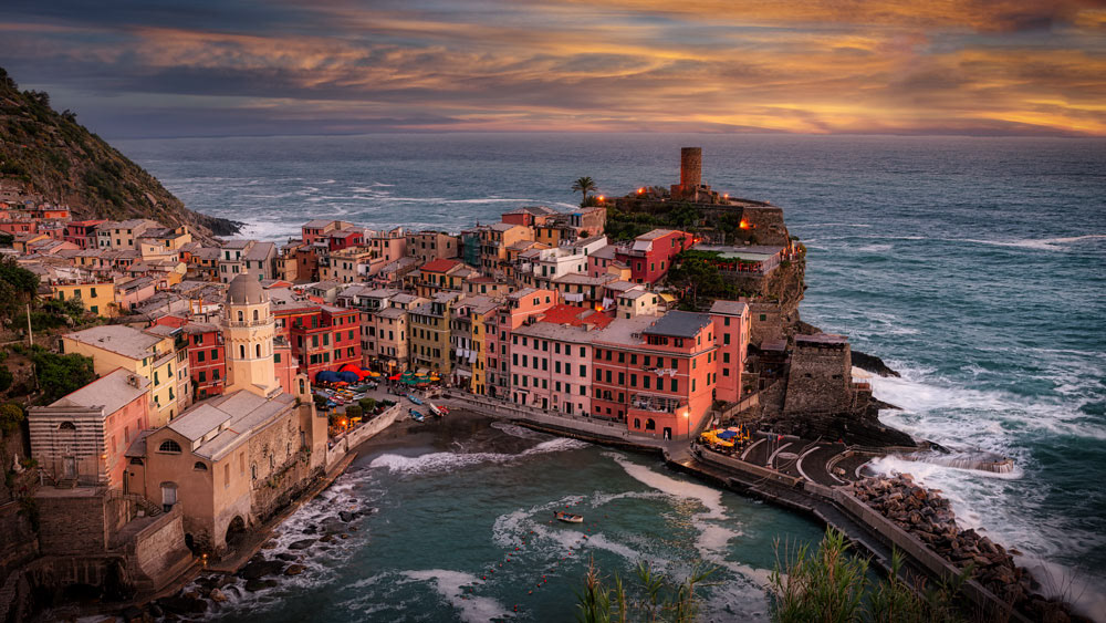#2268 The Village of Vernazza in the Cinque Terra