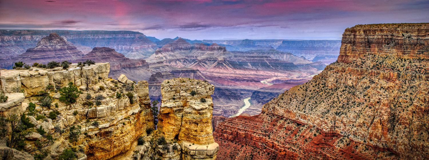 #1623 Grand Canyon National Park and Colorado River in Arizona
