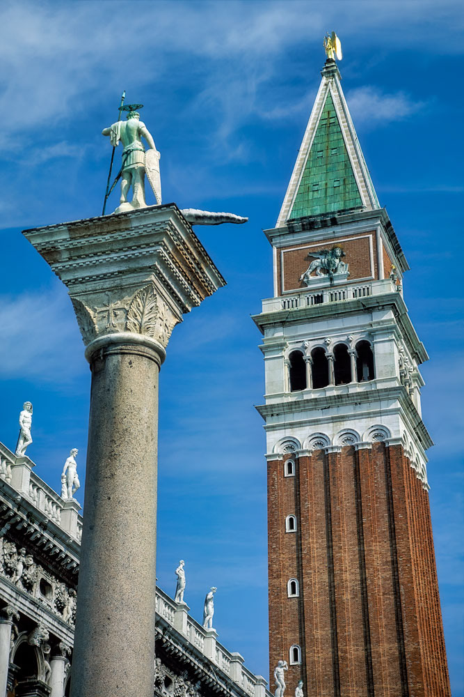 #2124 The Campanile at St. Mark's Square in Venice