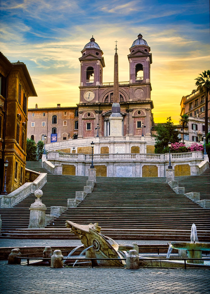 #2101 The Spanish Steps in Rome