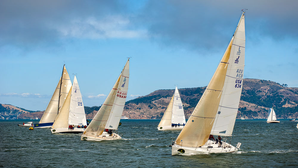 #4614 Yacht Racing on San Francisco Bay