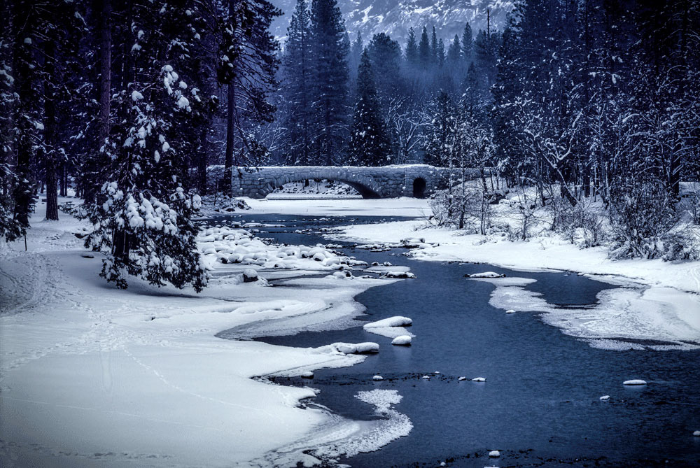 #4132 Yosemite in the Winter