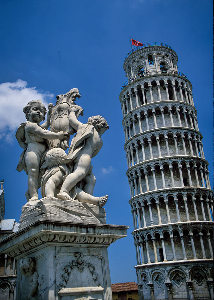 #2324 Leaning Tower of Pisa in the Tuscany Region