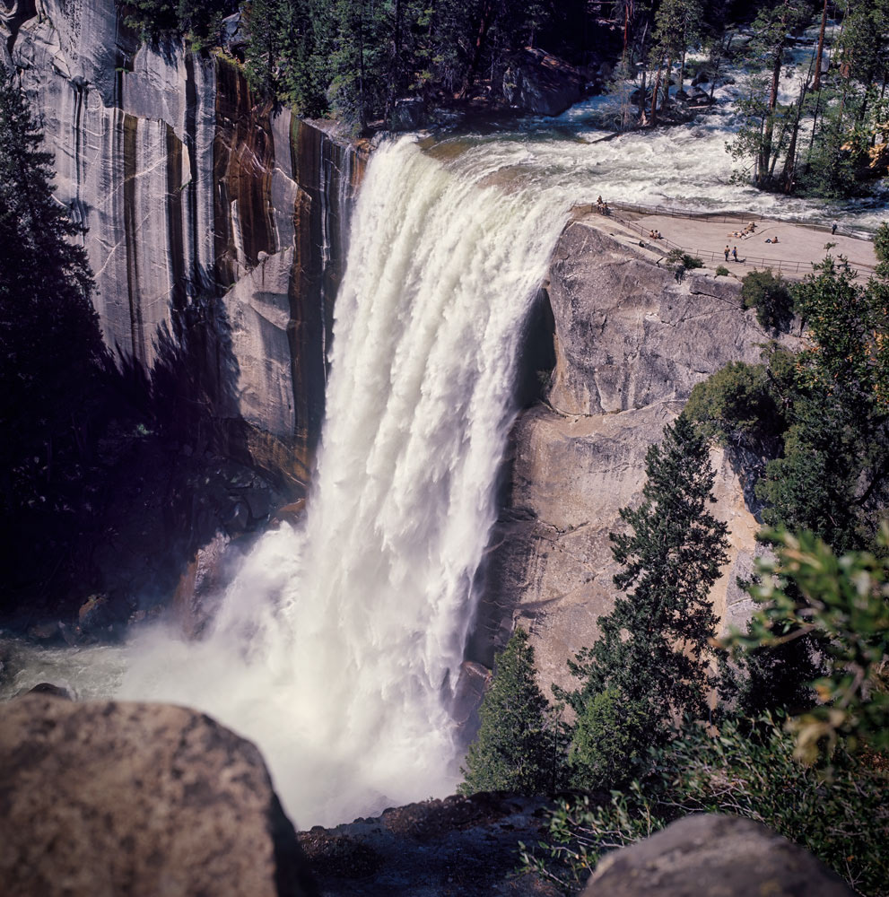 #1191 Vernal Falls in Yosemite National Park