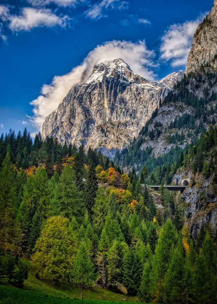 #2335 The Dolomite Alps in Autumn