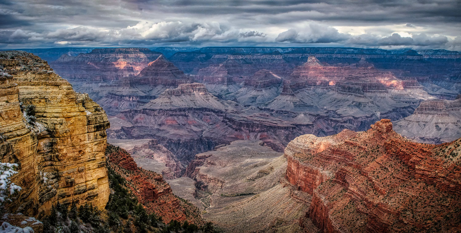 #1625 Panorama of the Grand Canyon National Park
