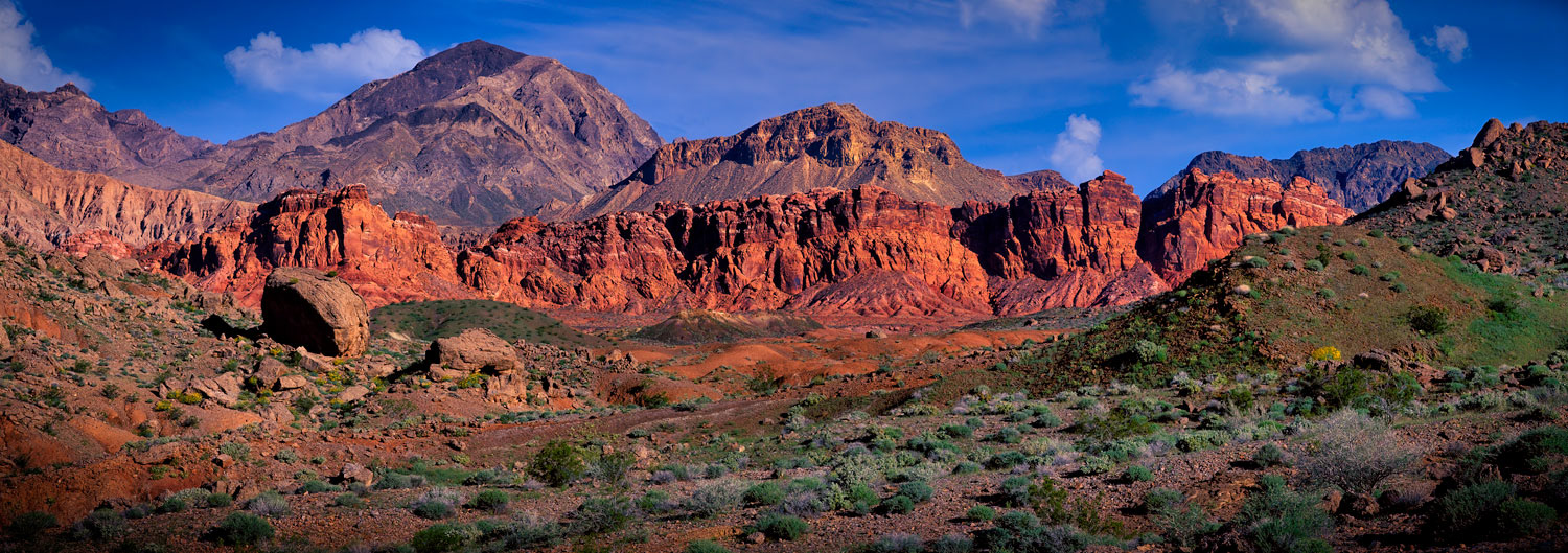 #4305 Rugged Landscape near Lake Mead, East of Las Vegas, Nevada