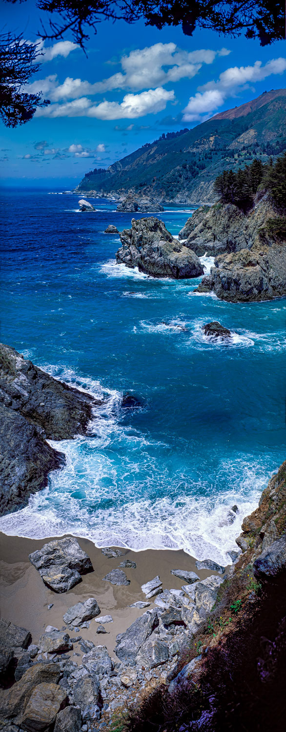 #1030 Big Sur Coastline at Julia Pfeiffer Burns State Park