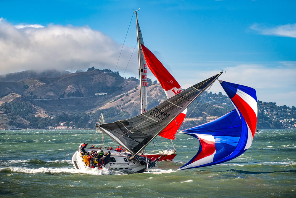 #4620 Yacht Racing on San Francisco Bay